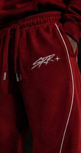 SRR cherry red tracksuit