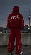 SRR cherry red tracksuit